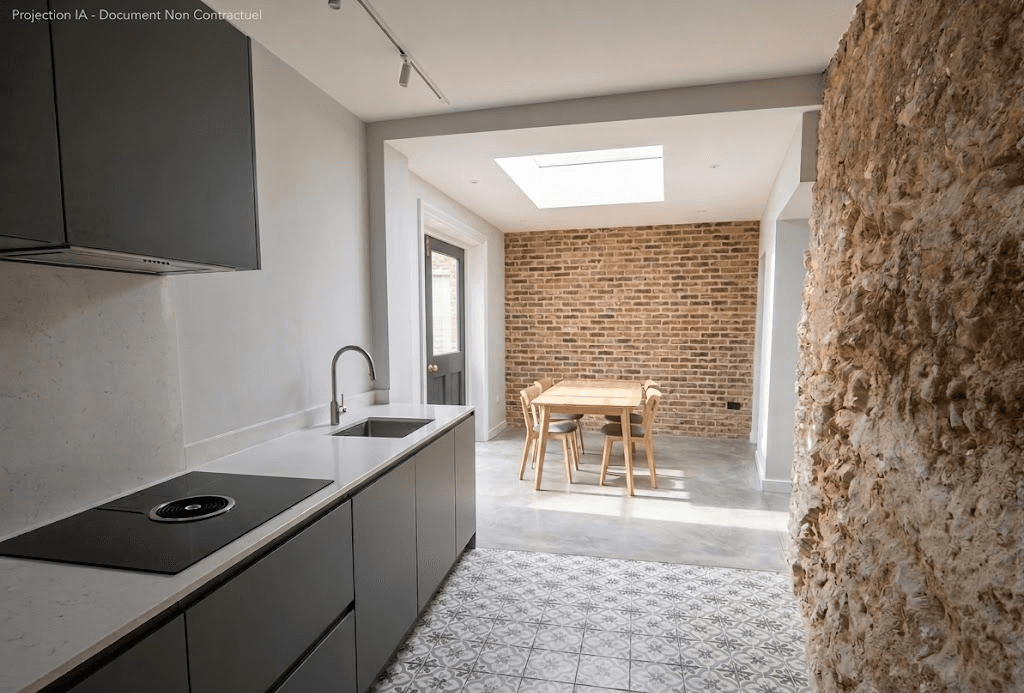 Projection après travaux