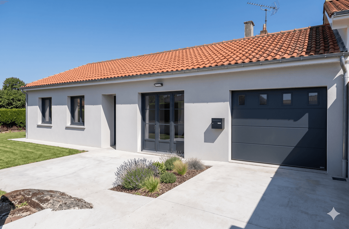 Maison de ville Les Herbiers de plain pied