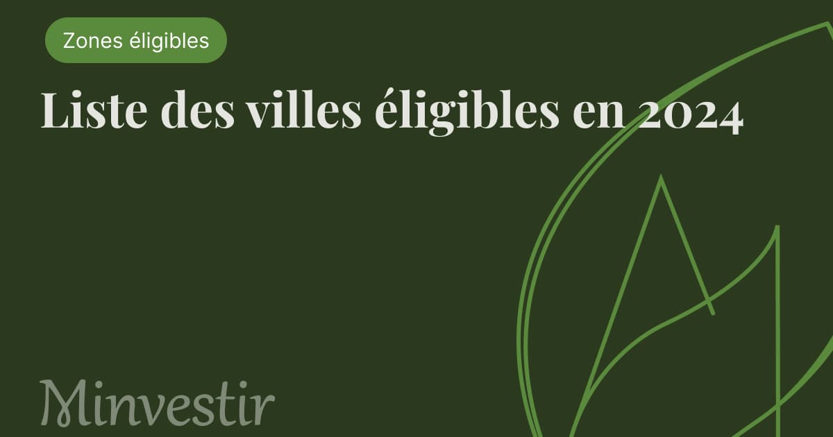 Liste des villes éligibles à la loi Denormandie en 2024